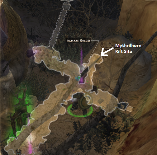 Mythrilhorn Rift Site Map Location